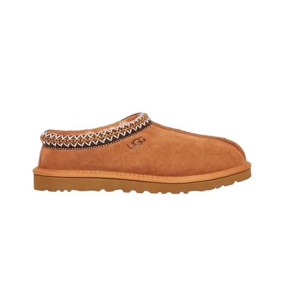 NWT Men’s UGG Tasman Suede & Shearling Slippers Chestnut. Price is firm. - Picture 3 of 5